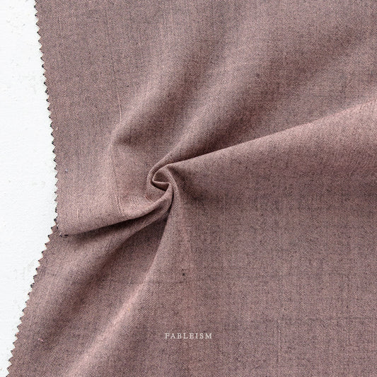 Everyday Chambray Nocturne in Quartz, Yardage