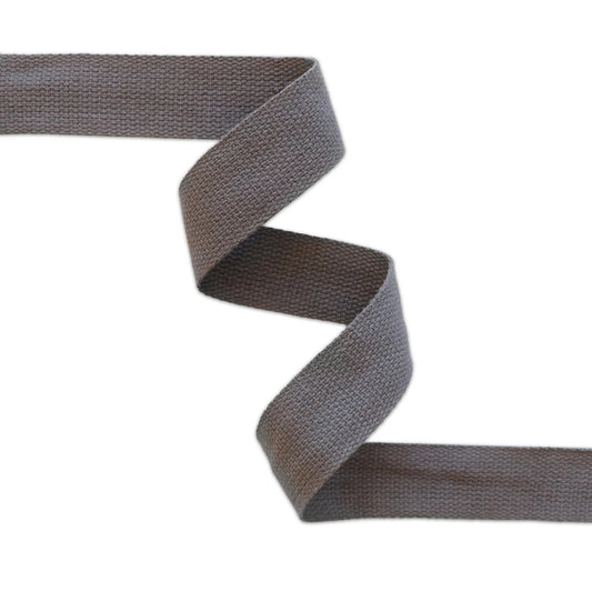 Grey webbing on a white background