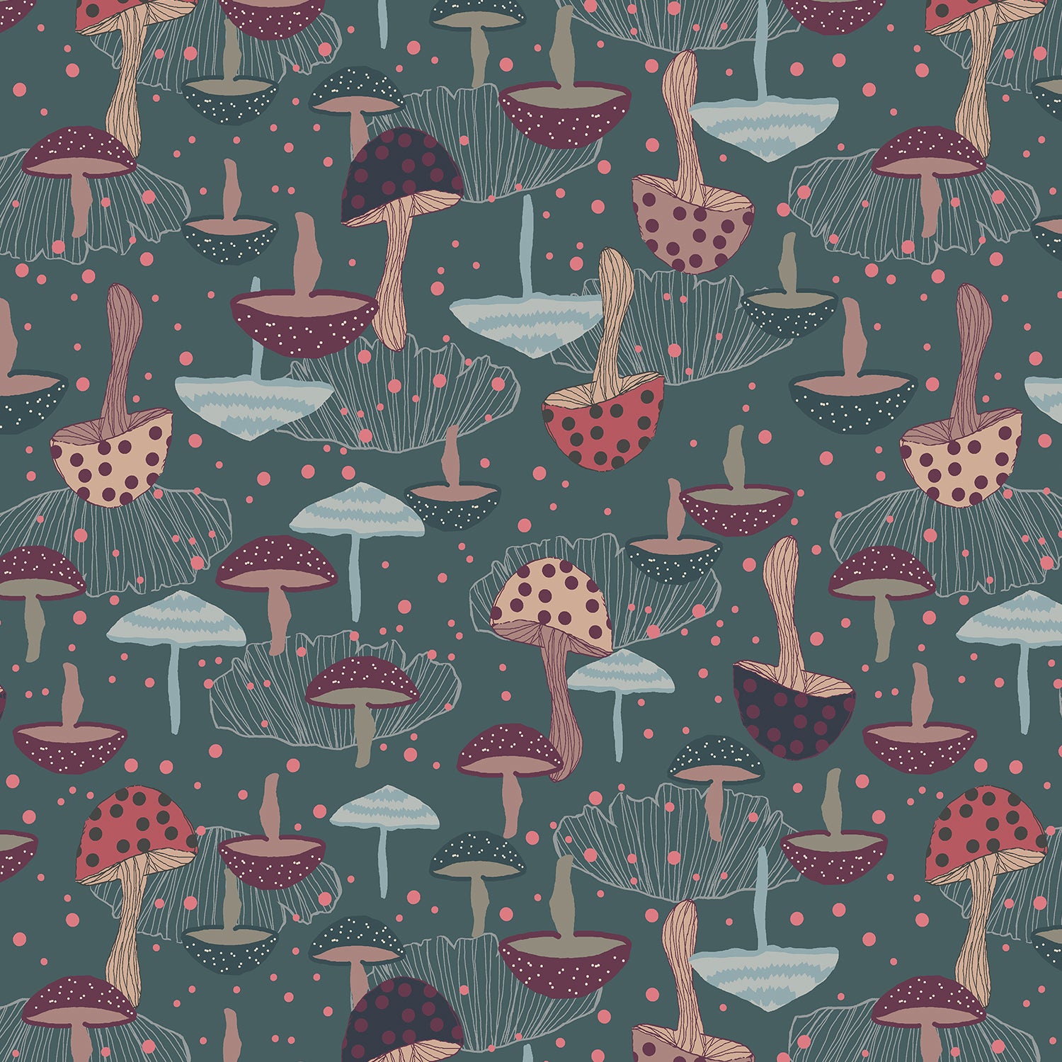 Chanterelle in Elfcup Green for RJR Fabrics