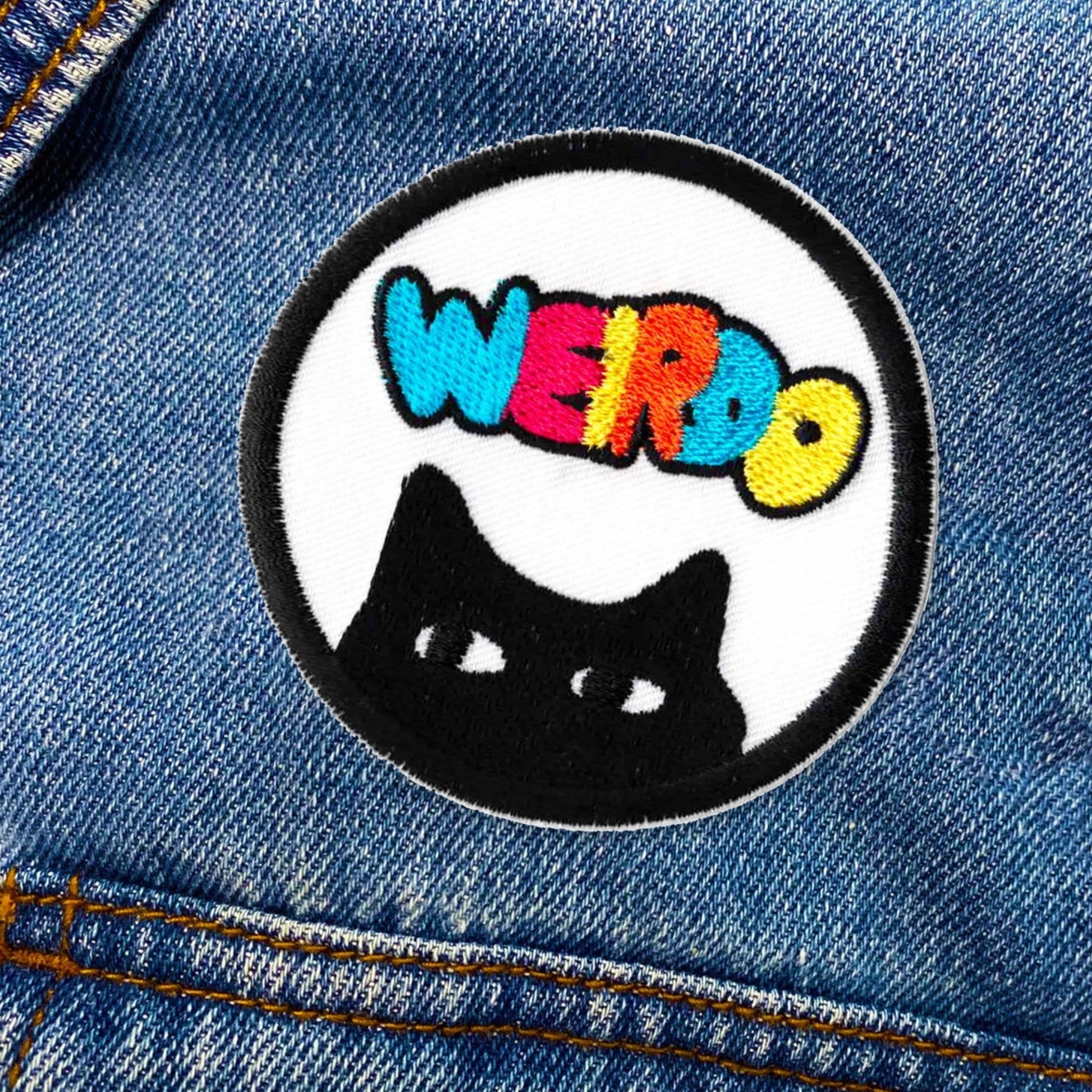 Weirdo Iron On Patch by Kosmic Soul
