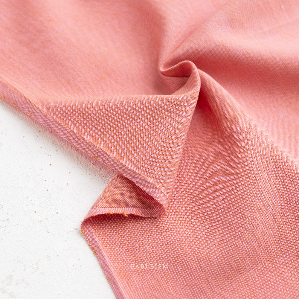 Watercolor wovens in Bubblegum