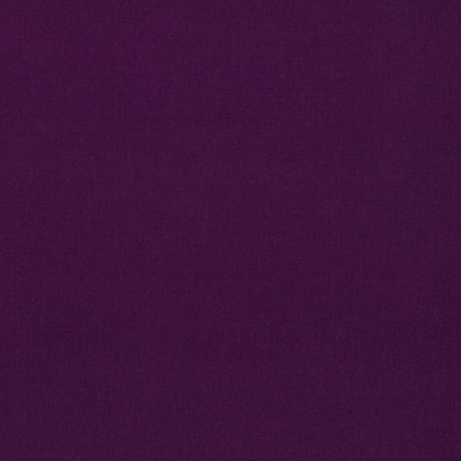 Kona Cotton Solids Eggplant fabric thumbnail image for true color reference