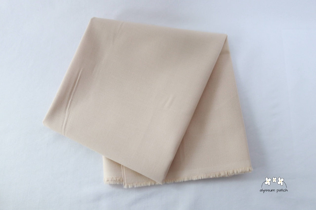 Kona Cotton Solids Lingerie fabric folded