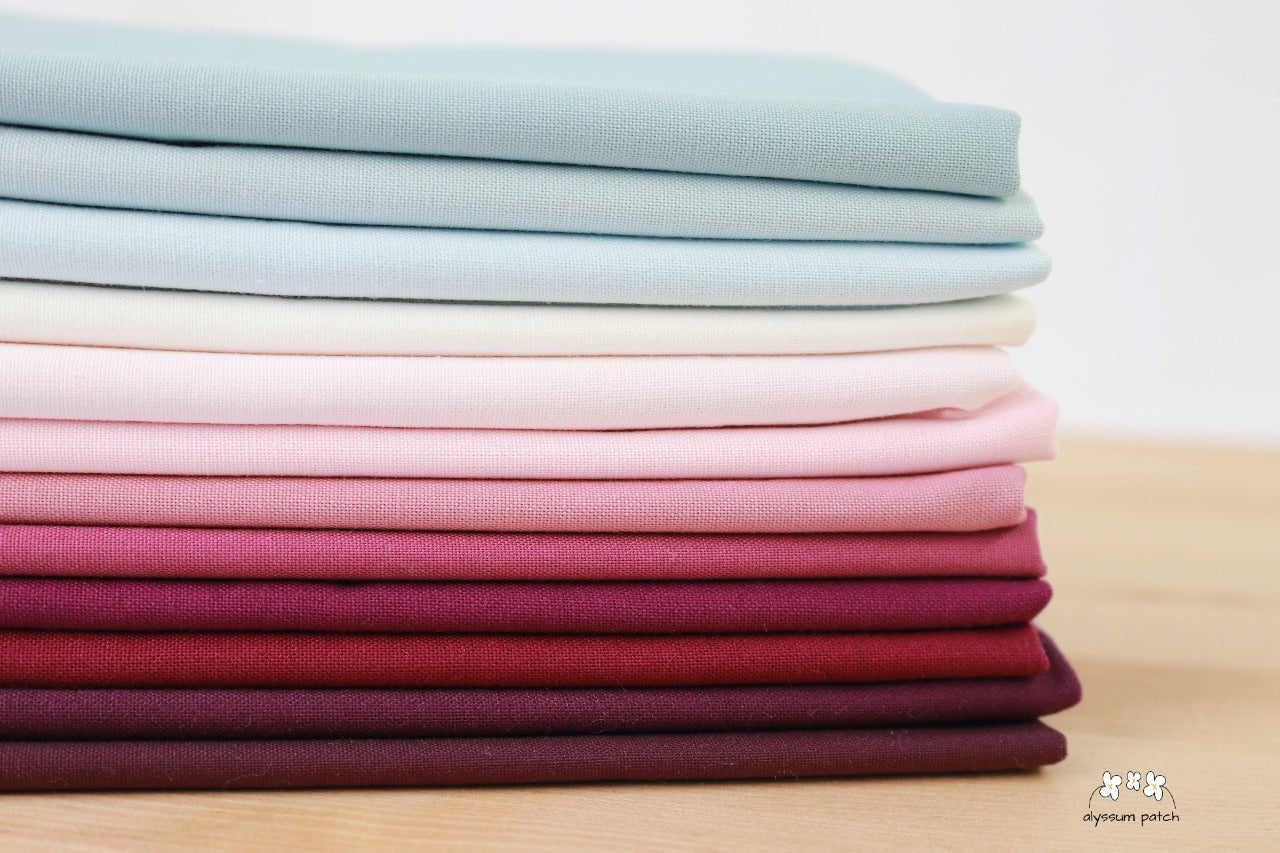 lupine fabric bundle stacked