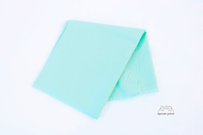 Kona Cotton Solids Aqua fabric folded