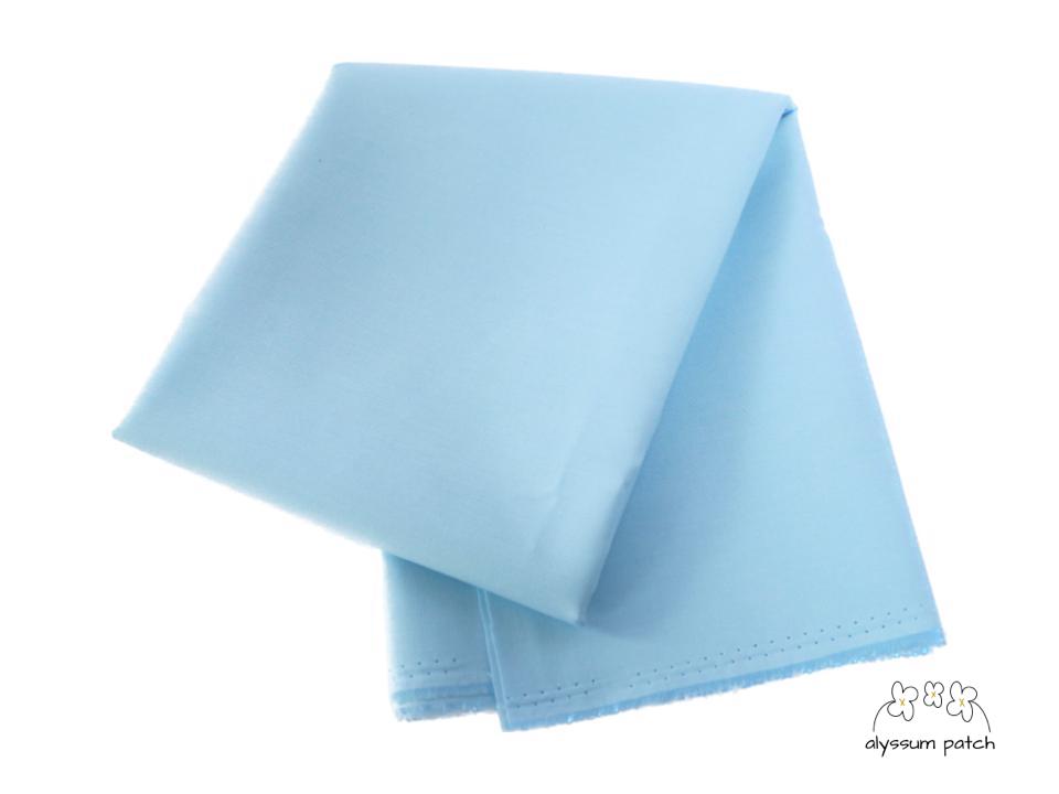 Kona Cotton Solids Blue fabric folded